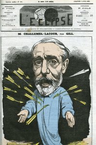 Paul-Armand Challemel-Lacour, homme politique, diplomate et historien de la philosophie française. Couverture de L