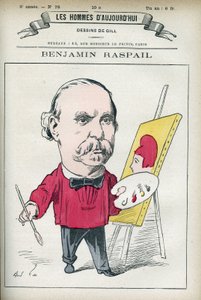Portrait de Benjamin Raspail (1823-1899) - Andre Gill