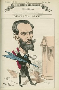 Portrait de Gustave Rivet (1848-1936), enseignant et politicien français, il fut sénateur de l