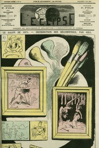 Salon de 1875. Couverture dans « L