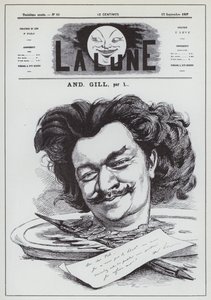 Autoportrait du caricaturiste français André Gill - Andre Gill