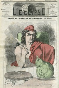 La République « Entre poire et fromage ». Couverture dans « L