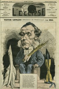 Victor Lefranc (1809-1883), homme politique français. Couverture dans « L