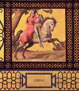 Le Bien et le Mal : Libido (détail) - Andre Jacques Victor Orsel