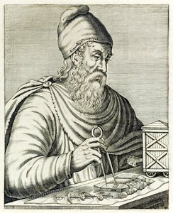Archimède de Syracuse de « Vrais Portraits » par André Thévet publié en 1594