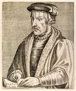 Heinrich Cornelius Agrippa, de « Vrais Portraits » par André Thévet publié en 1584 - Andre Thevet