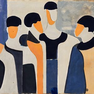 Figures abstraites modernes - André Viana