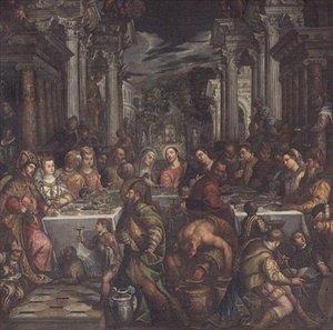 Les noces de Cana - Andrea Vicentino