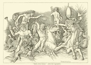 Bataille des Tritons (gravure)