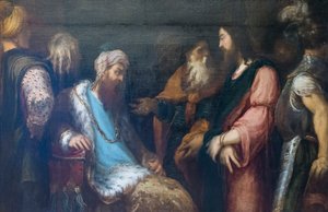 Jésus devant Hérode - Andrea Schiavone