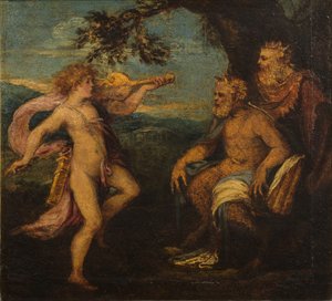 Le Jugement de Midas - Andrea Schiavone
