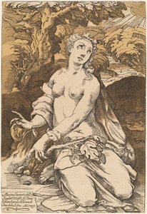 Ève, 1587 - Andrea Andreani
