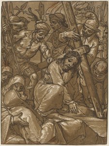 Le Portement de Croix, années 1580 - Andrea Andreani