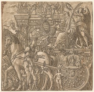 Le Triomphe de Jules César : César triomphant, 1593-99 - Andrea Andreani