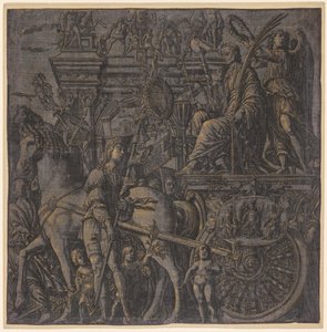 Le Triomphe de Jules César : César Triomphant, 1593-99 - Andrea Andreani