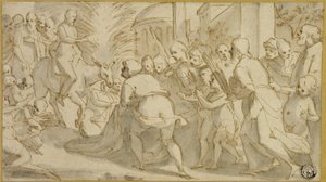 Christ entrant à Jérusalem