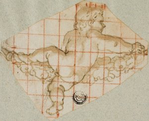 Putto avec guirlande