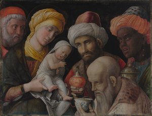 Adoration des Mages - Andrea Mantegna