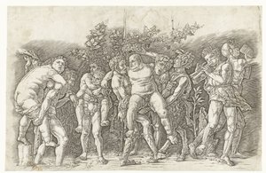 Bacchanale avec Silène - Andrea Mantegna