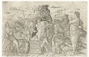 Mise au tombeau du Christ - Andrea Mantegna