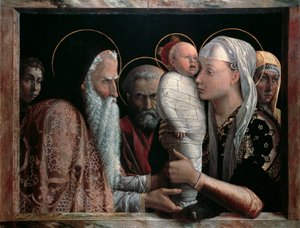 Présentation au Temple par Andrea Mantegna - Andrea Mantegna