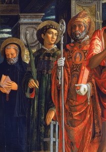 Autel de San Zeno (détail) - Andrea Mantegna