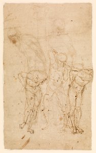 Études pour le Christ à la colonne (verso), c.1460-65 - Andrea Mantegna