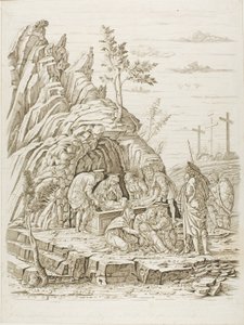 La mise au tombeau - Andrea Mantegna