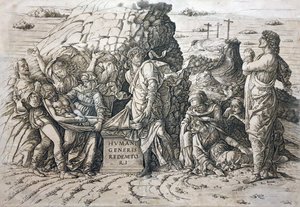 La mise au tombeau - Andrea Mantegna