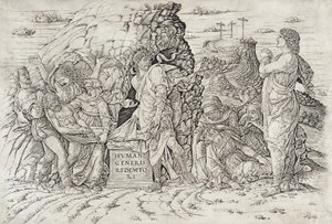 La mise au tombeau - Andrea Mantegna
