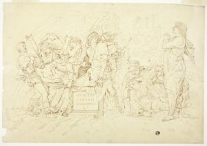 La mise au tombeau du Christ - Andrea Mantegna