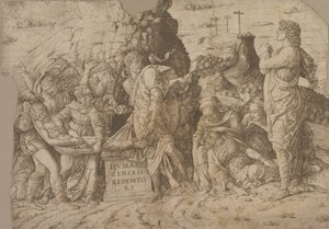La Mise au tombeau du Christ - Andrea Mantegna