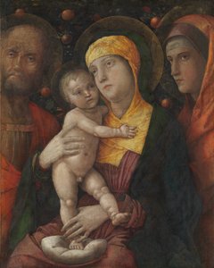 La Sainte Famille avec Sainte Marie-Madeleine, vers 1495-1500 - Andrea Mantegna