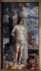 Le Martyre de Saint Sébastien Peinture d