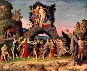 Le Parnasse : Mars et Vénus, 1497, 1929 - Andrea Mantegna