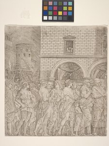 Les Sénateurs - Le Triomphe de Jules César - Andrea Mantegna