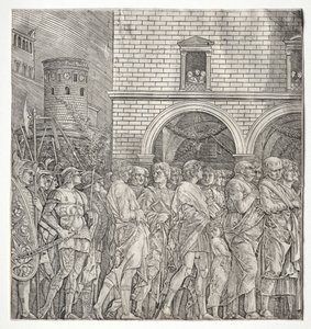 Les Triomphes de César : Les Sénateurs, 1400s - Andrea Mantegna