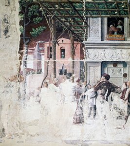La condamnation de Saint Christophe (détail) - Andrea Mantegna