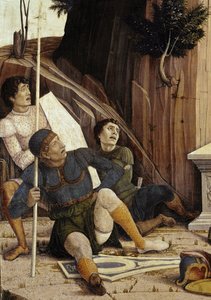 La résurrection (détail) - Andrea Mantegna