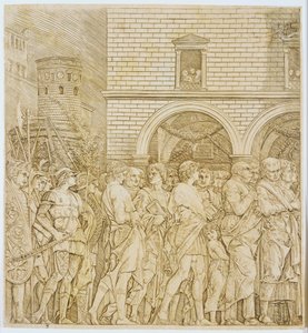 Le triomphe des sénateurs - Andrea Mantegna