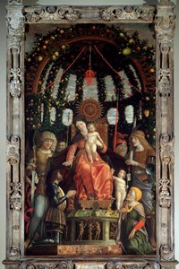 Vierge de la Victoire (Pala della Vittoria) - Andrea Mantegna