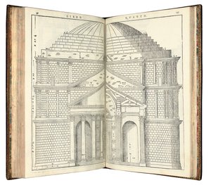 Deux vues du Panthéon, 1570