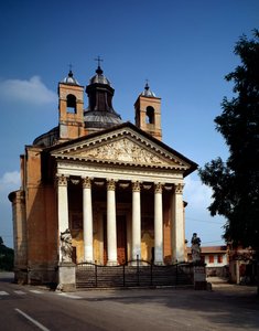 Vue du tempietto (ou église Saint-Graziano) - Andrea Palladio