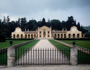 Vue de la villa Barbaro ou Volpi - Andrea Palladio