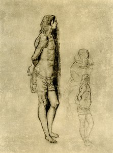 Étude sur Saint Sébastien pour la peinture à Bergame