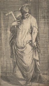 Saint Jacques le Mineur, de Christ et les Apôtres, vers 1548-50 - Andrea Schiavone