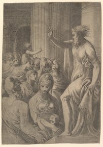 Saint Paul prêchant à Athènes, vers 1548-53