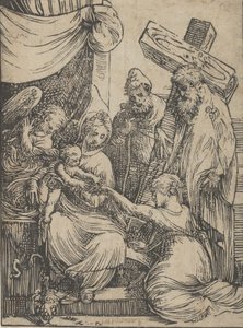 Le mariage de Sainte Catherine, 1550-60