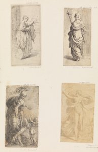 Deux femmes, Mars et Cupidon, Diane