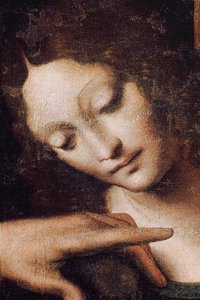 Abbaye (Abdij van Tongerlo). Peinture. La Cène. 1506-1507. (détail) - Andrea Solario